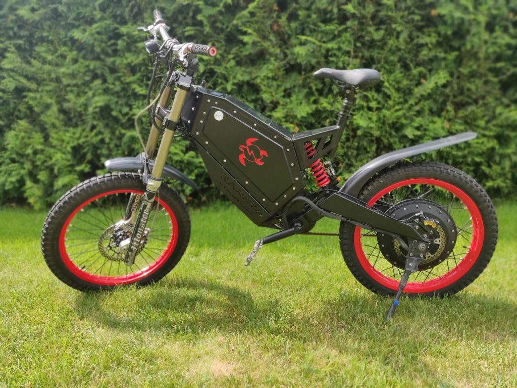 Elektryczny e-bike  Kariwa Monster 144mm 23kw